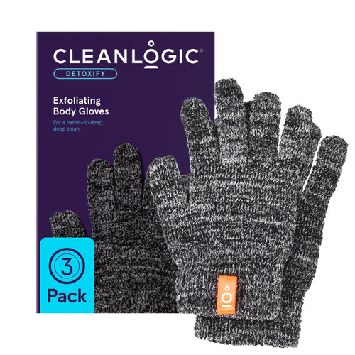 Detoxify Exfoliating Body Gloves, 3 Pair – 6 Count