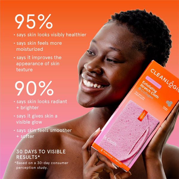 Infusions Exfoliating Stretch Cloth + Collagen