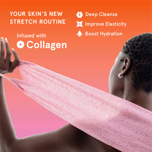 Infusions Exfoliating Stretch Cloth + Collagen