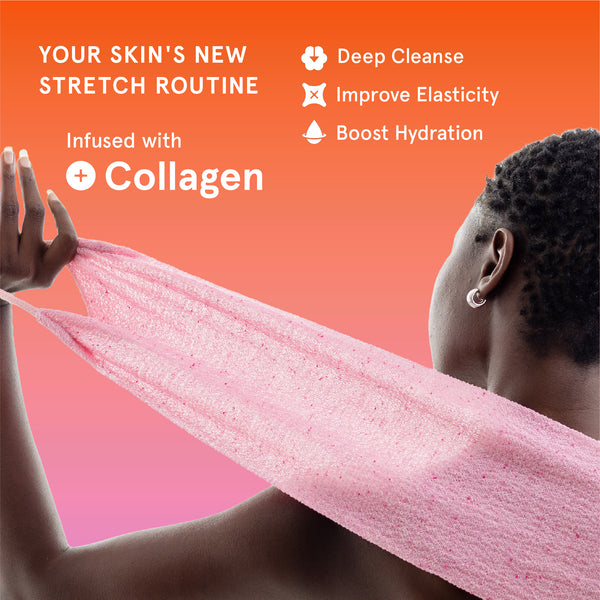 Infusions Exfoliating Stretch Cloth + Collagen