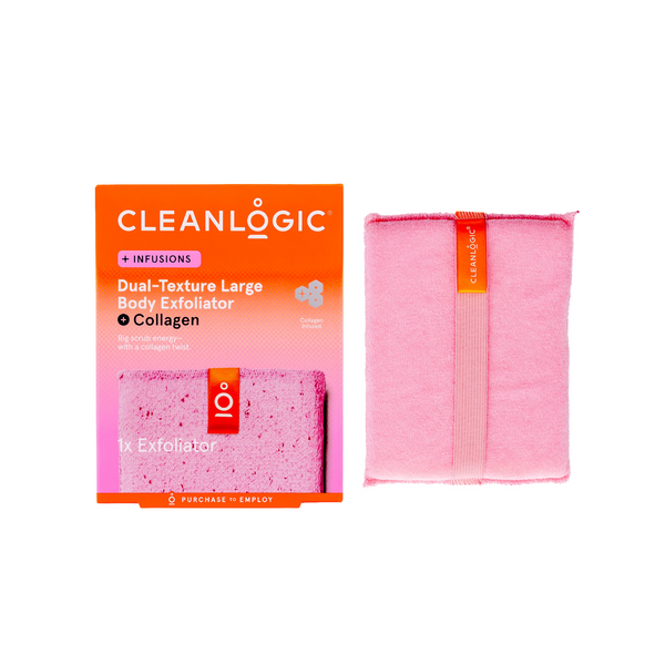 Infusions Dual-Texture Large Body Exfoliator + Collagen