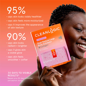 Infusions Dual-Texture Large Body Exfoliator + Collagen