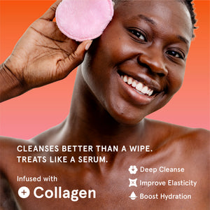 Infusions Makeup Removing Facial Buffers + Collagen