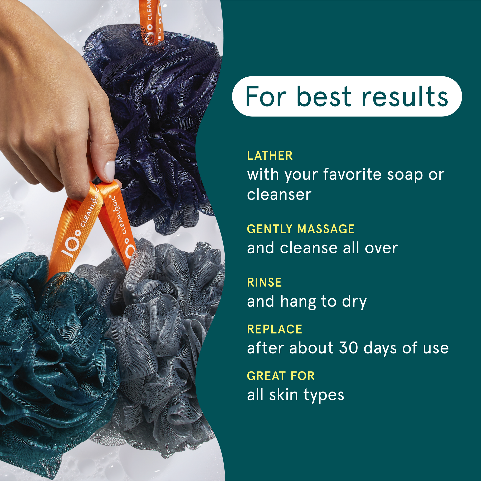 Sport High Performance Mesh Sponge