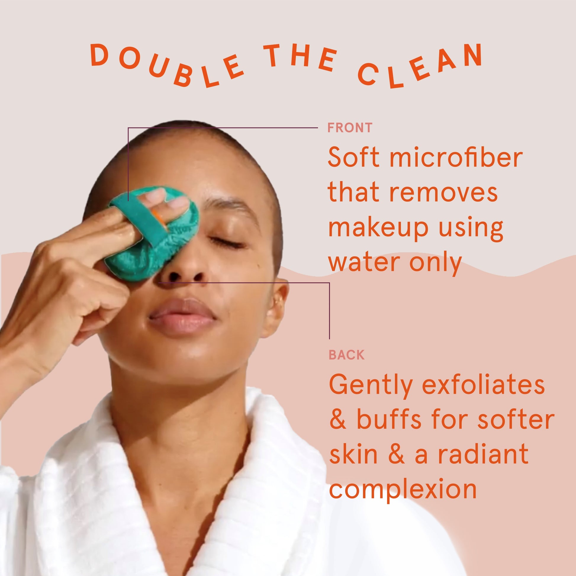 Bath and Body Sensitive Skin Dual-Texture Facial Buffers