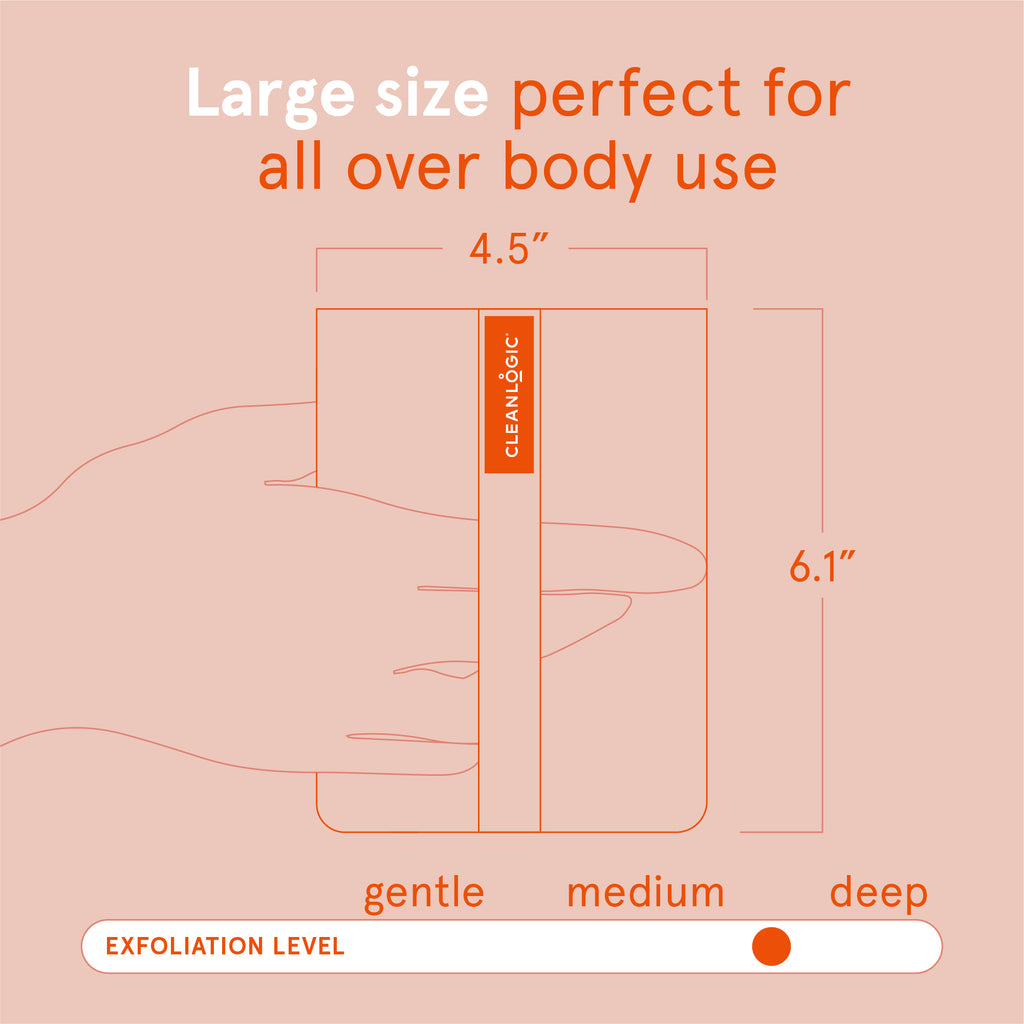 Bath and Body Large Body Exfoliator
