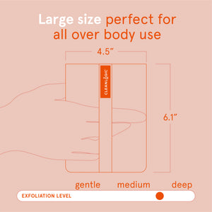 Bath and Body Large Body Exfoliator