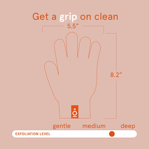Bath and Body Exfoliating Body Gloves