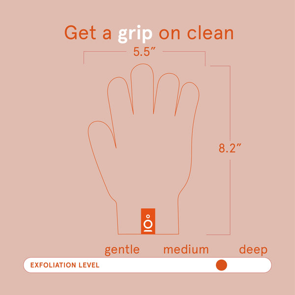 Bath and Body Exfoliating Body Gloves