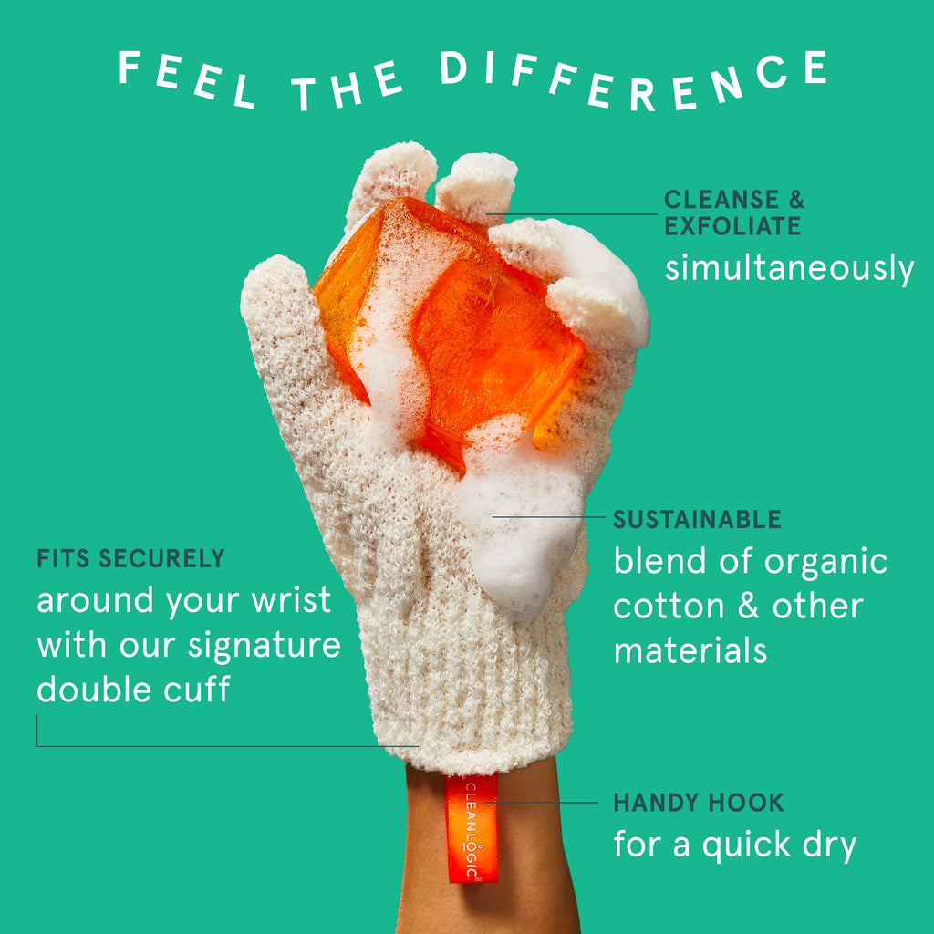 Sustainable Exfoliating Body Gloves
