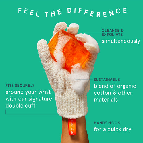 Sustainable Exfoliating Body Gloves