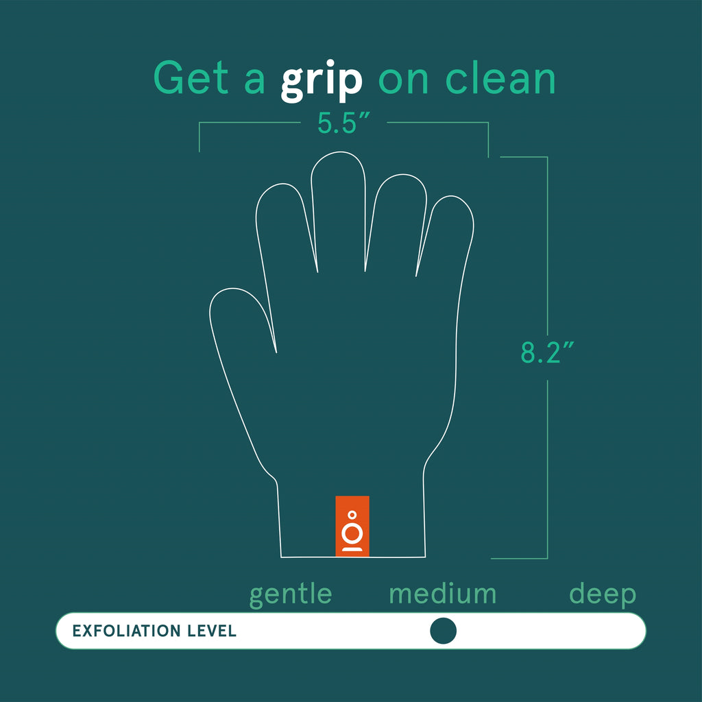 Sustainable Exfoliating Body Gloves