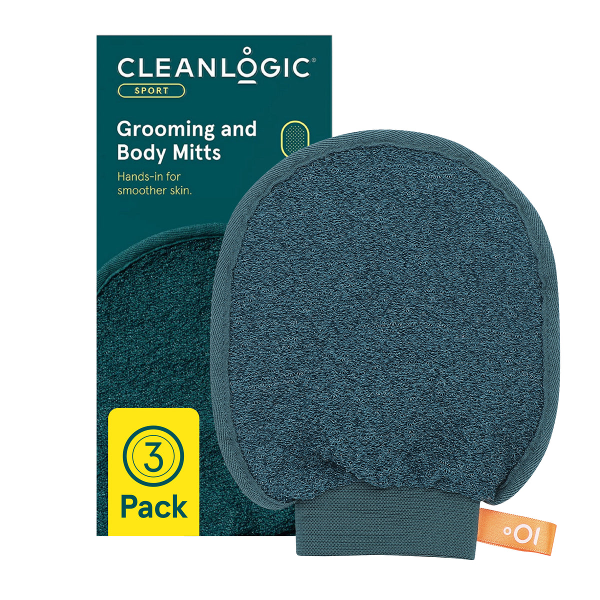 Cleanlogic Grooming and Body Mitts