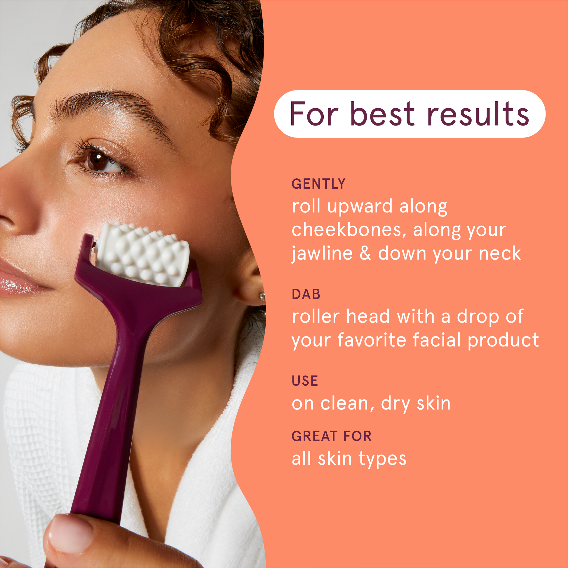 Massaging Facial Roller