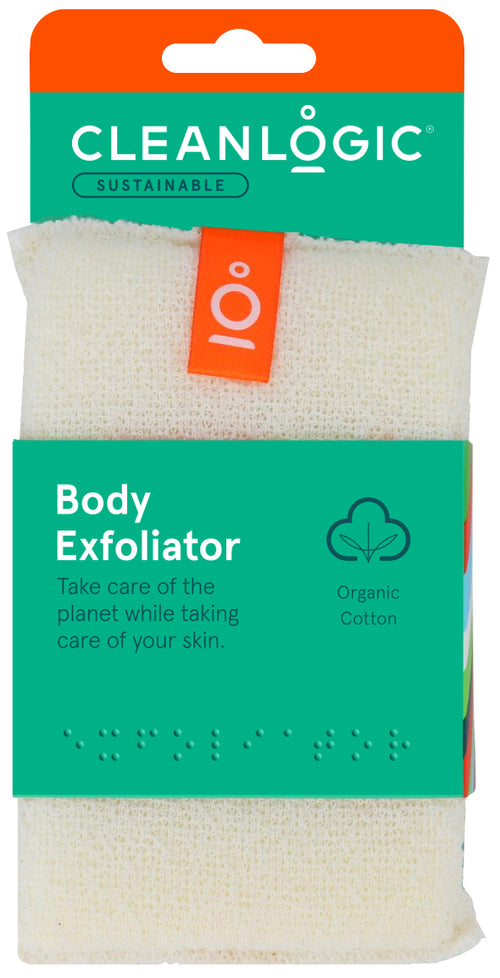 Body Exfoliators from Cleanlogic Body Care — dual-texture exfoliation that reveals softer, smoother skin.