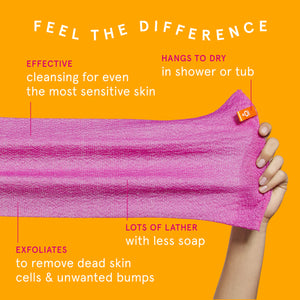 Exfoliating Stretch Cloth