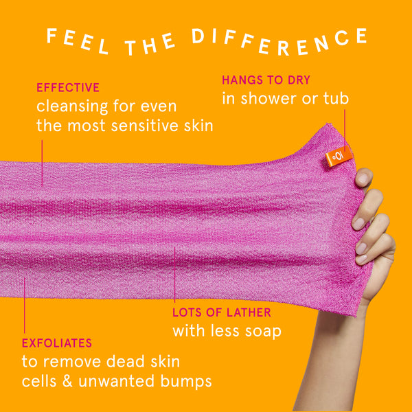 Exfoliating Stretch Cloth