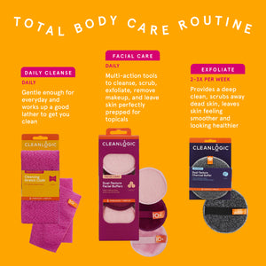 Exfoliating Stretch Cloth