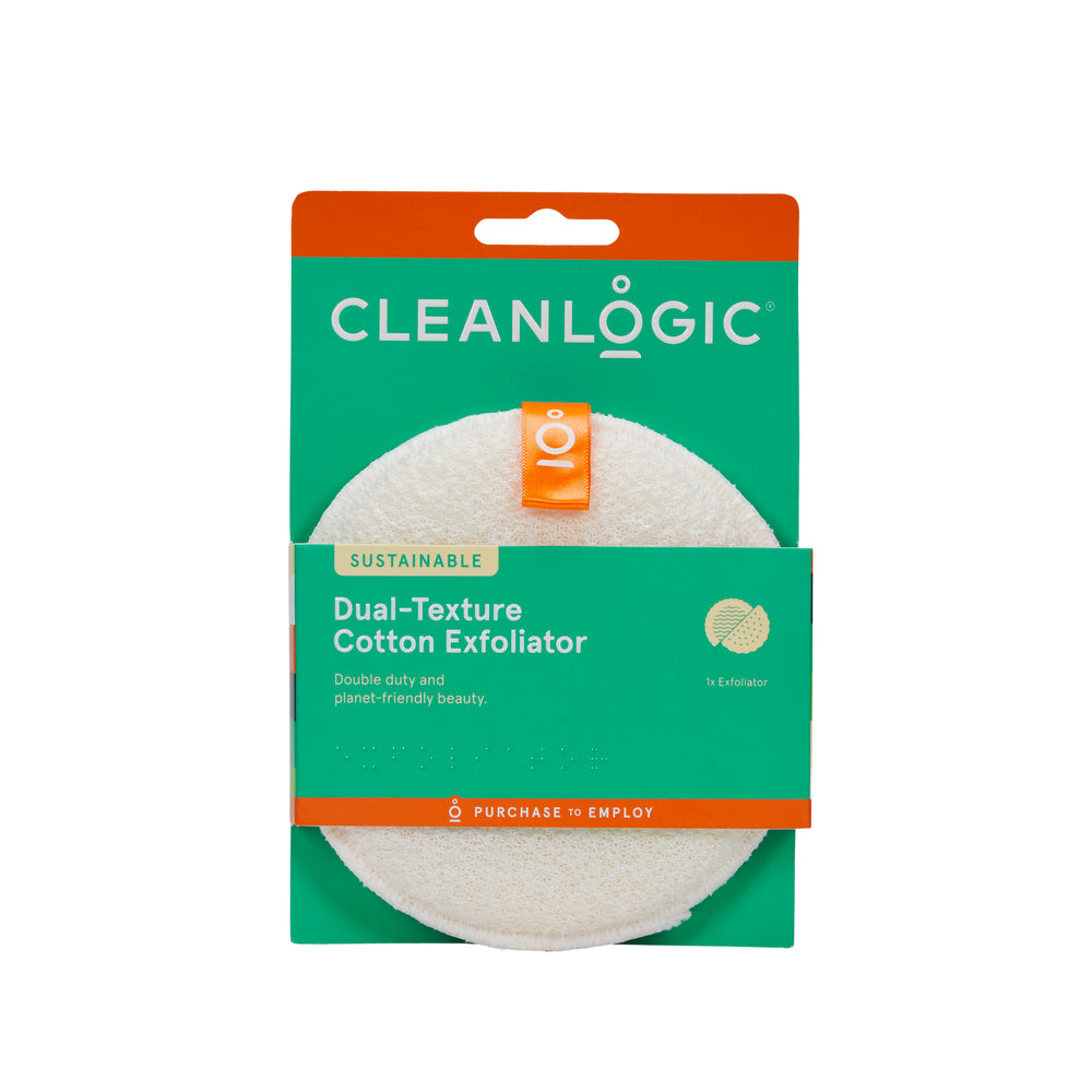 Dual-Texture Body Exfoliators, 3 count