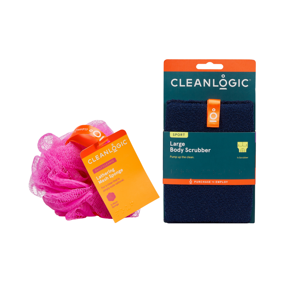 Travel-Ready Set from Cleanlogic Body Care — a curated set of Cleanlogic exfoliating body and skincare essentials.