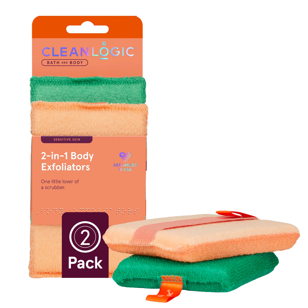 Bath and Body Sensitive Skin 2-in-1 Body Exfoliators