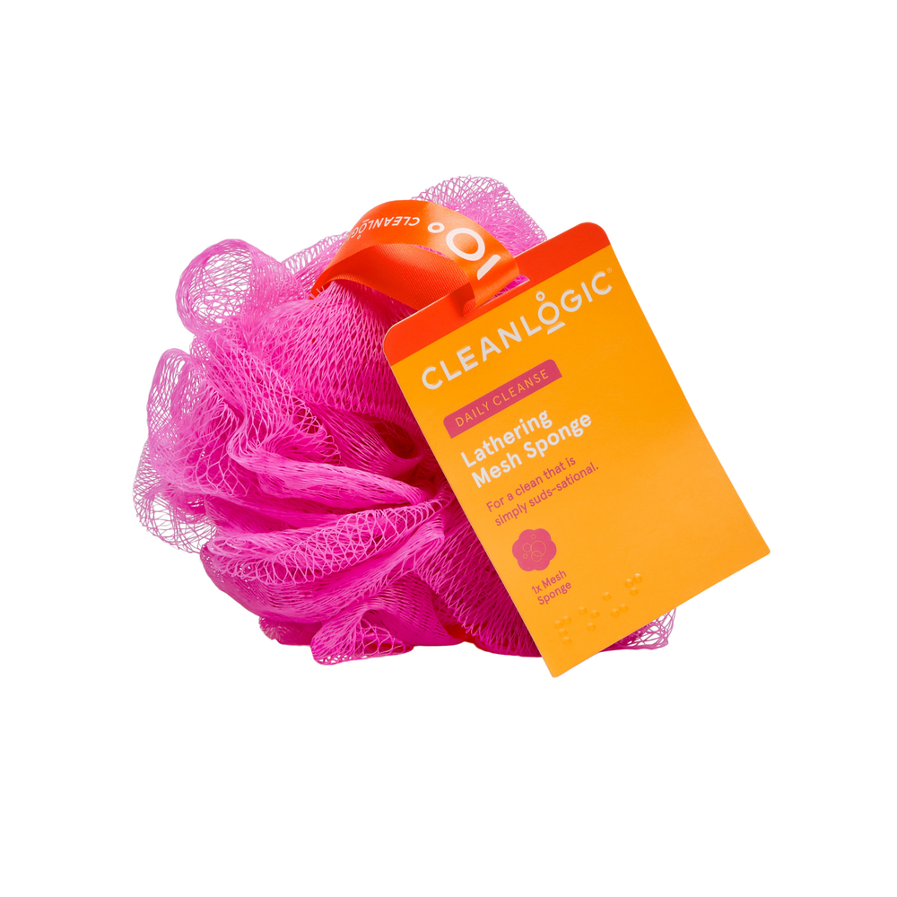 Daily Cleanse Lathering Mesh Sponge
