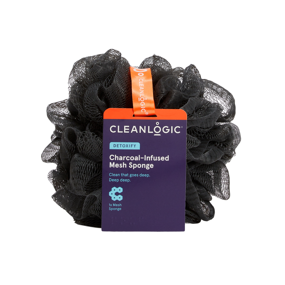 Detoxify Charcoal-Infused Mesh Sponge